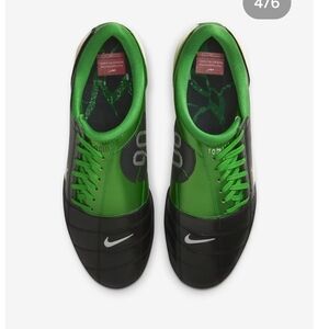 Nike Men’s Green and Black Soccer Cleats